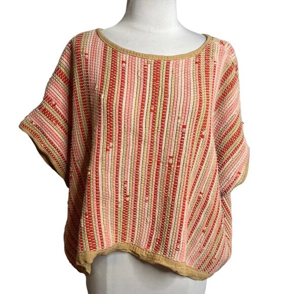 Tonle Srey crop top zero waste sustainable Sz L XL - Picture 1 of 6